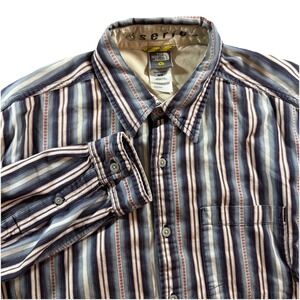 Vintage The North Face Button Up Shirt Mens M Southwestern Aztec Cowboy Y2K A5